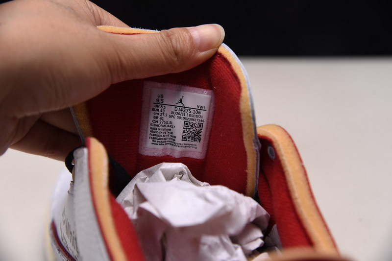 OF x Air Jordan 2 Low White Red DJ4375-106