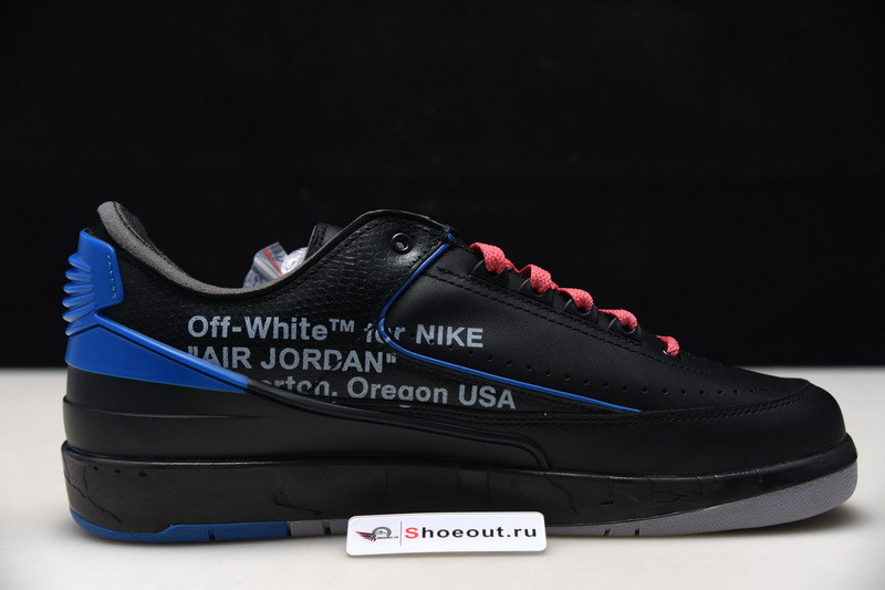 OF x Air Jordan 2 Low Black DJ4375-004