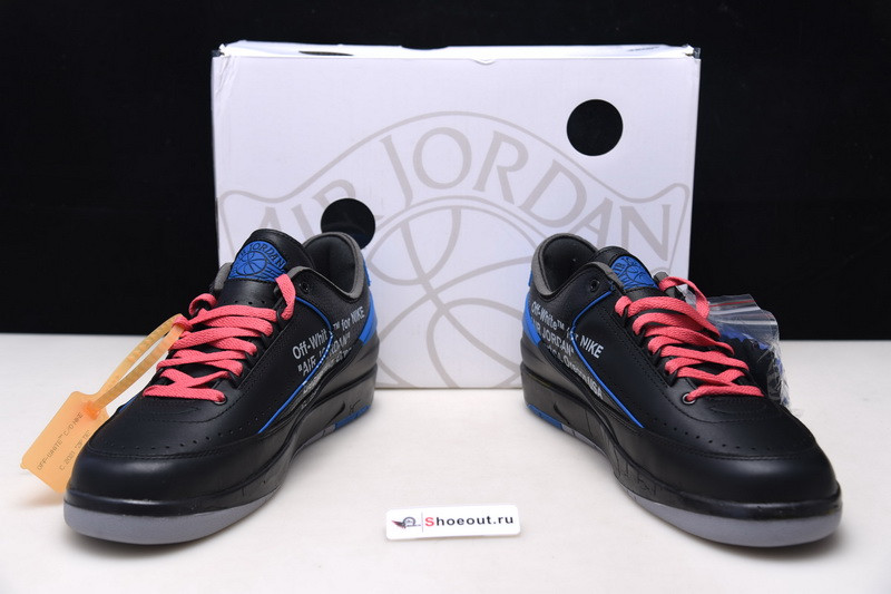 OF x Air Jordan 2 Low Black DJ4375-004
