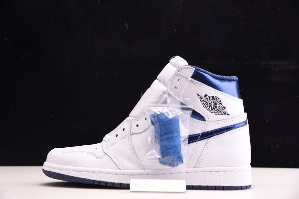 Air Jordan 1 Retro High OG ''Metallic Navy'' 555088-106