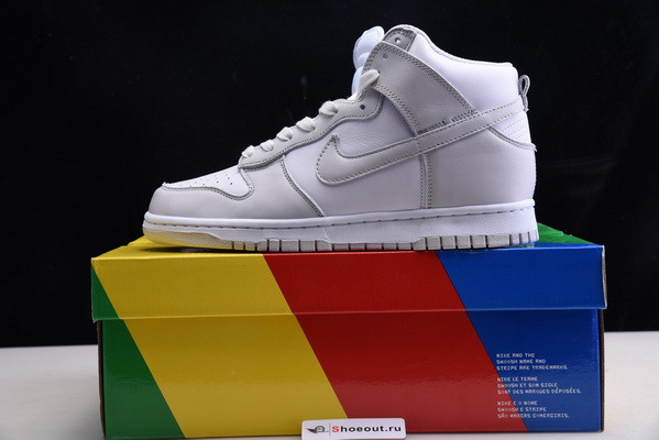 Nike Dunk High Retro White Vast Grey (2021) DD1399-100