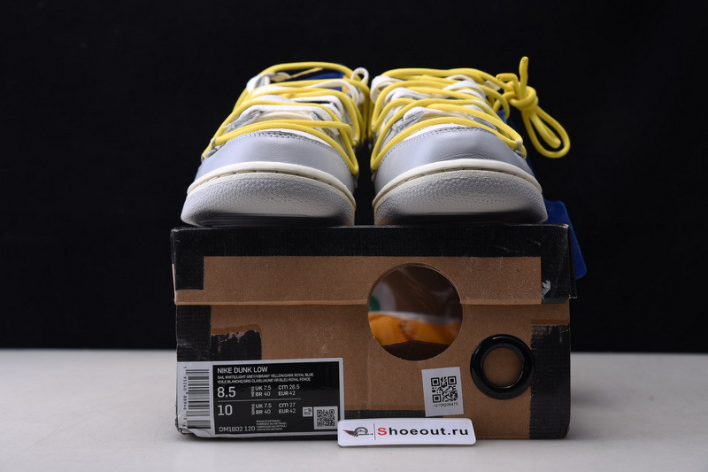 OF x Nk Dunk Low NO.27 Of 50 DM1602-120