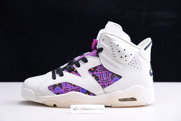 Air Jordan 6 Retro Quai54 Sail Black CZ4152-101