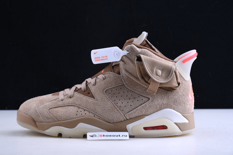 Jordan 6 Retro Travis Scott British Khaki DH0690-200
