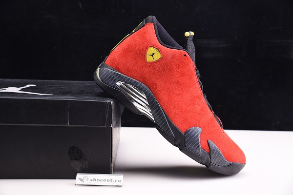 Air Jordan 14 Retro "Ferrari" Challenge Red 654459-670