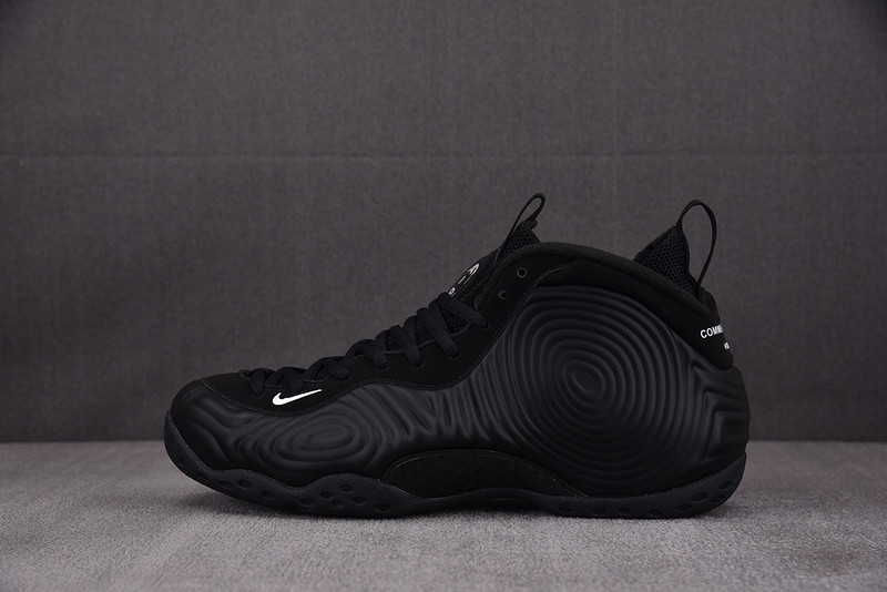 NK Air Foamposite One CDG Homme Plus Black DJ7952-001