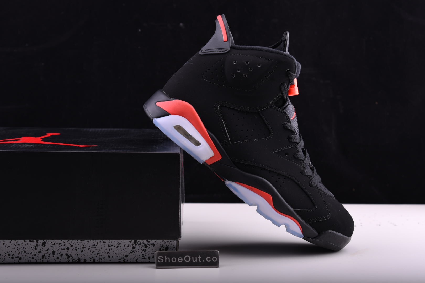2019 Air Jordan 6 Retro Black Infrared OG 384664-060