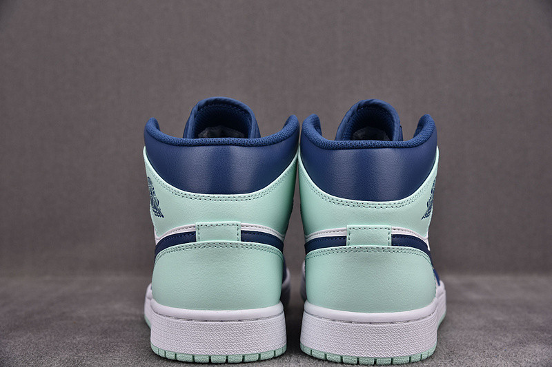 Air Jordan 1 Mid “Blue Mint” 554724-413
