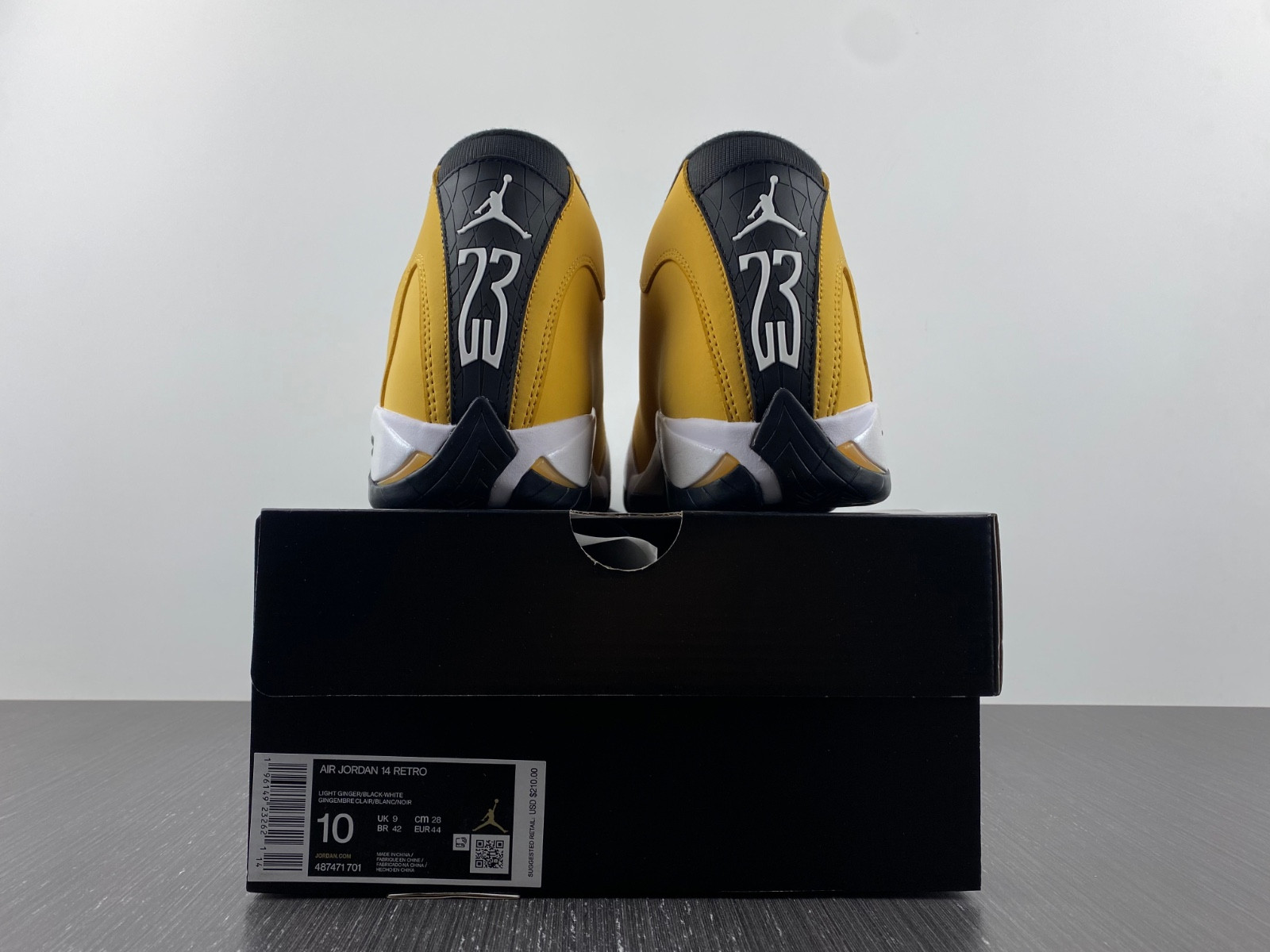Jordan 14 Retro Light Ginger (2022)  487471-701