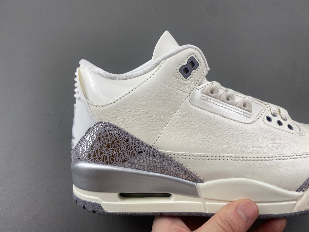 Air Jordan 3 “Sail/Metallic Silver” CK9246-100