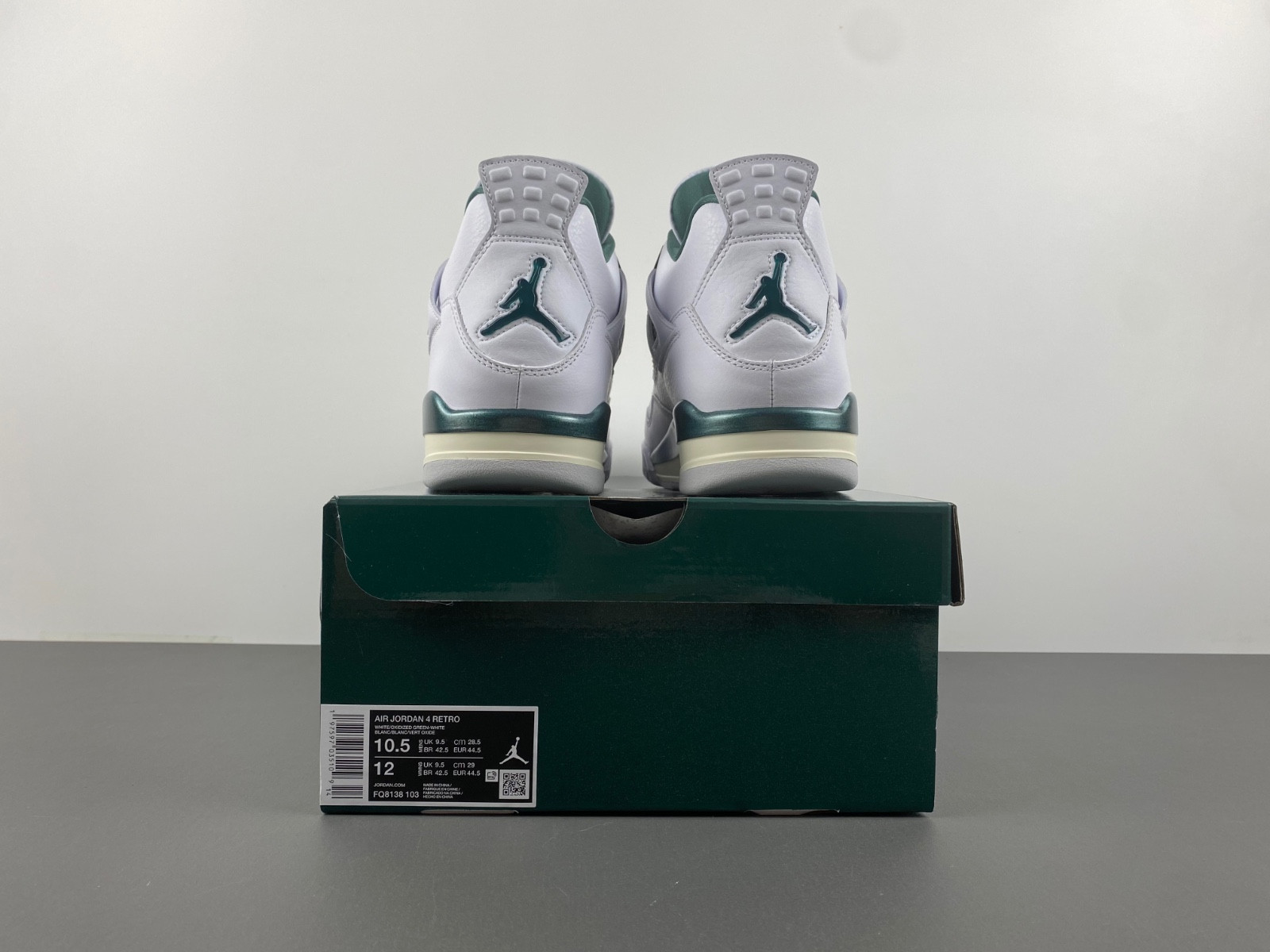 Air Jordan 4 “Oxidized Green” FQ8138-103