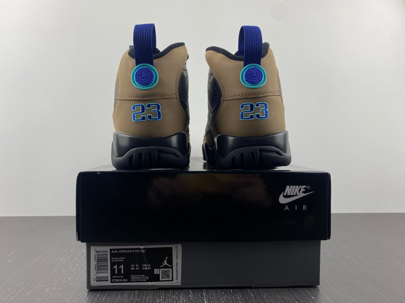 Air Jordan 9 “Light Olive” CT8019-034