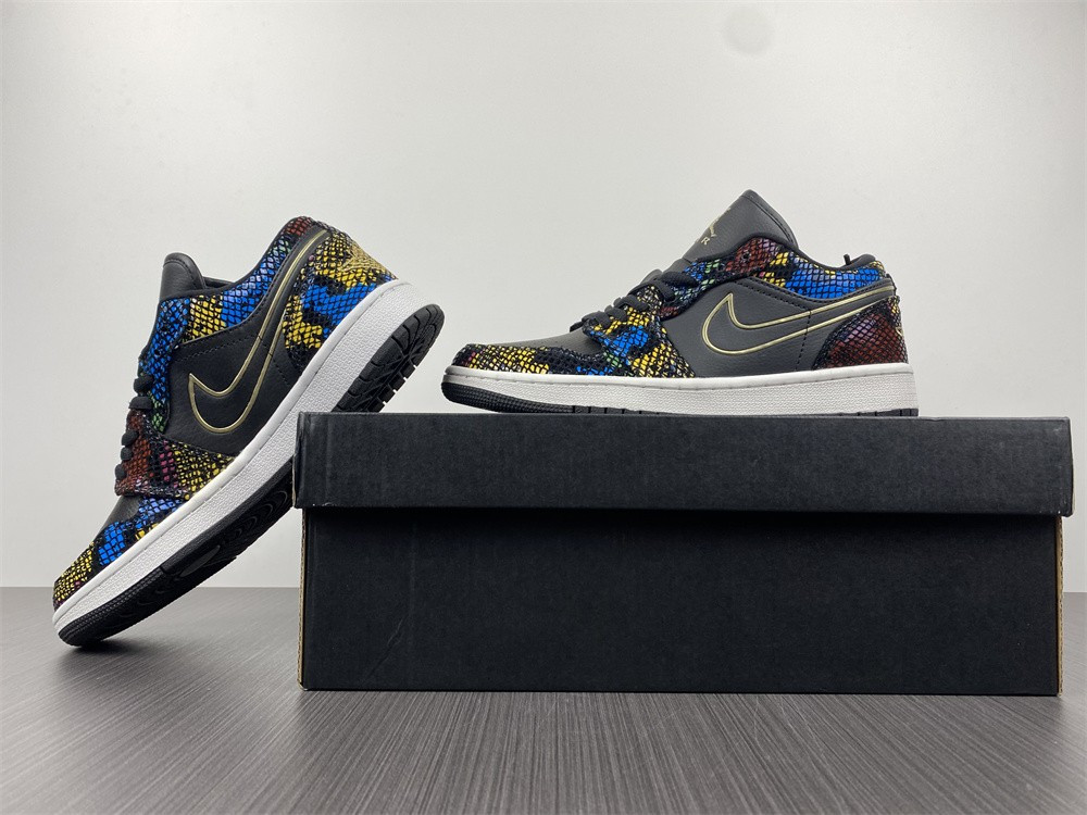 Air Jordan 1 Low WMNS “Multi Snakeskin” CW5580-001
