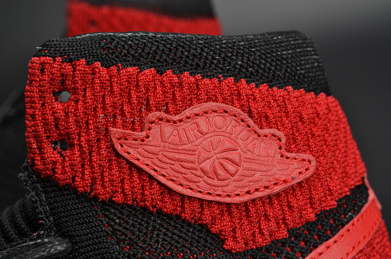 Nike Air Jordan 1 Retro High Flyknit “Banned” red mens 919704-001