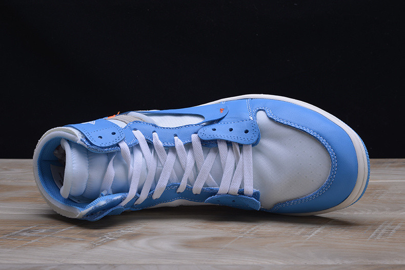 OFF WHITE Air Jordan 1 Powder Blue UNC AQ0818-148