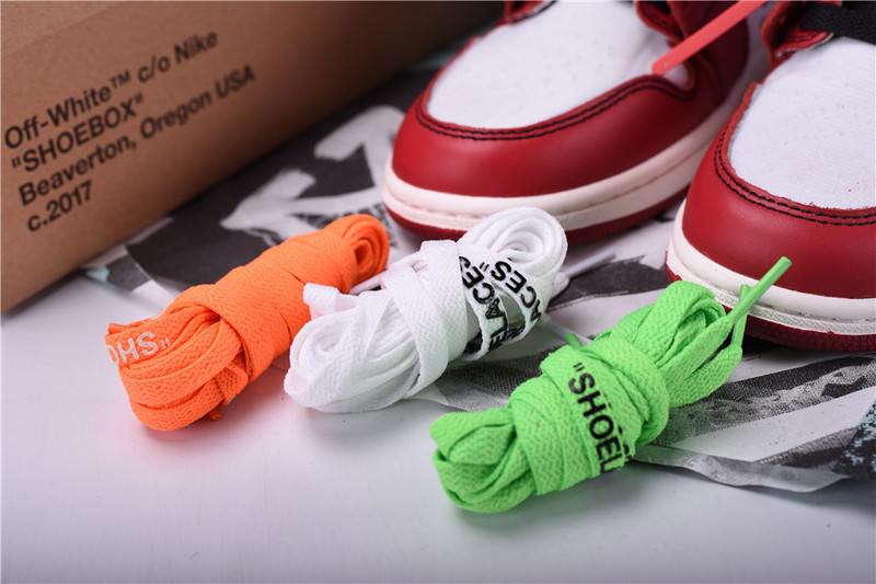 OFF WHITE Air Jordan 1 Retro Chicago The Ten AA3834-101