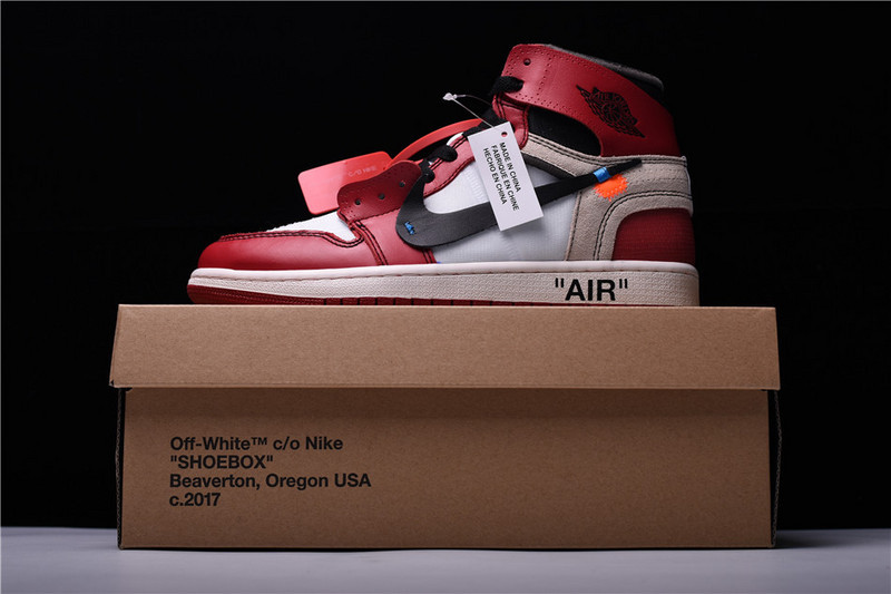 OFF WHITE Air Jordan 1 Retro Chicago The Ten AA3834-101