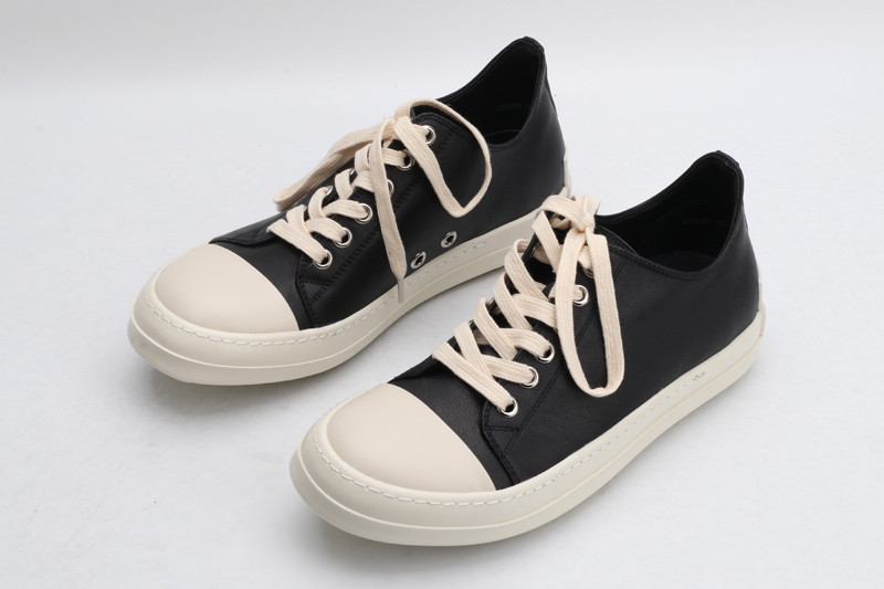 RO Sneakers Black Smooth Low