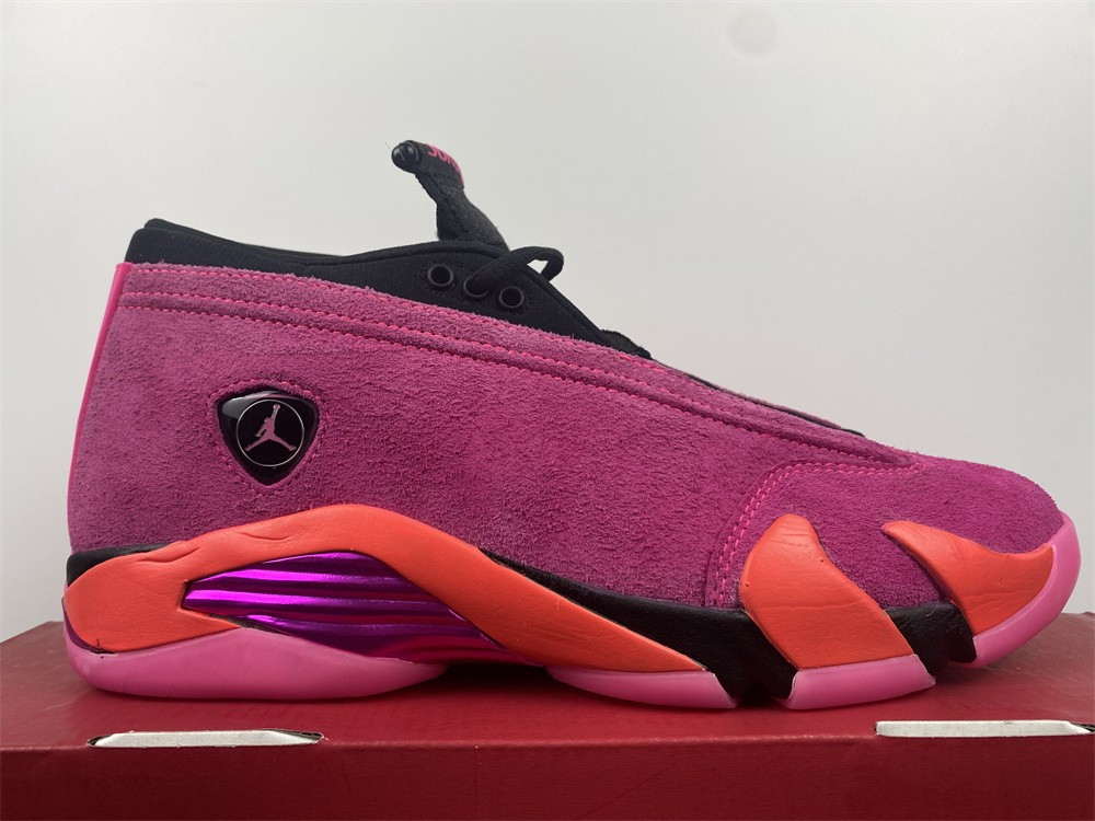 Air Jordan 14 Low WMNS “Shocking Pink” DH4121-600