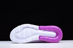 Nike womens  Air Max 270 white purple AH6789 106