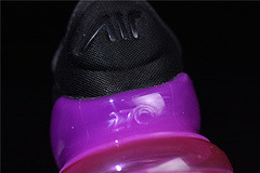 Nike womens  Air Max 270 black purple AH6789 016