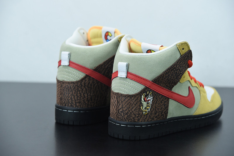 Color Skates x Nike SB Dunk High “Kebab & Destroy” CZ2205-700