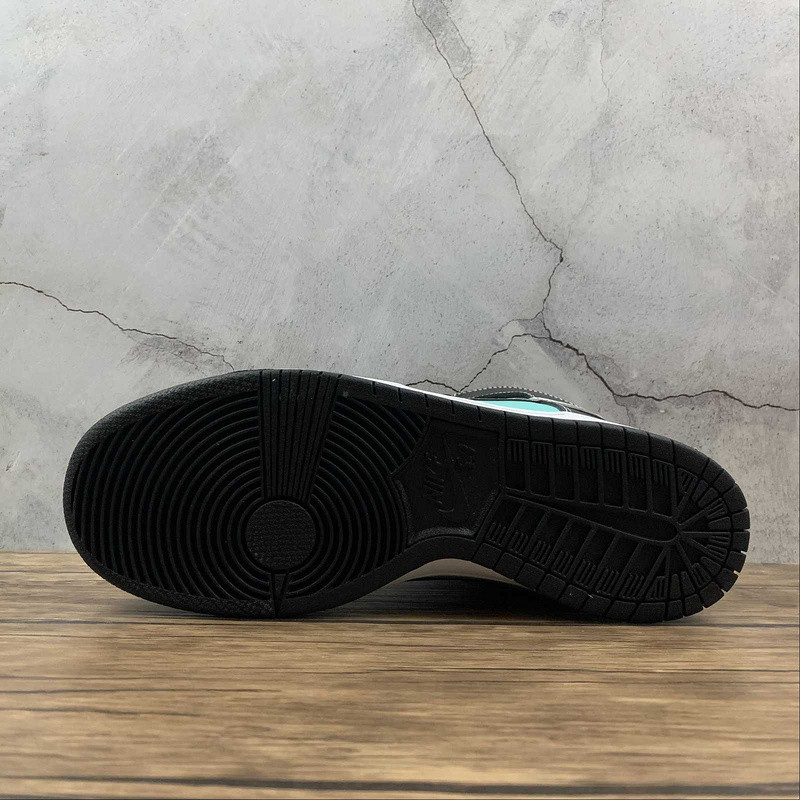 nike sb dunk high Di*m*nd supply co. aqua blue 653599-400