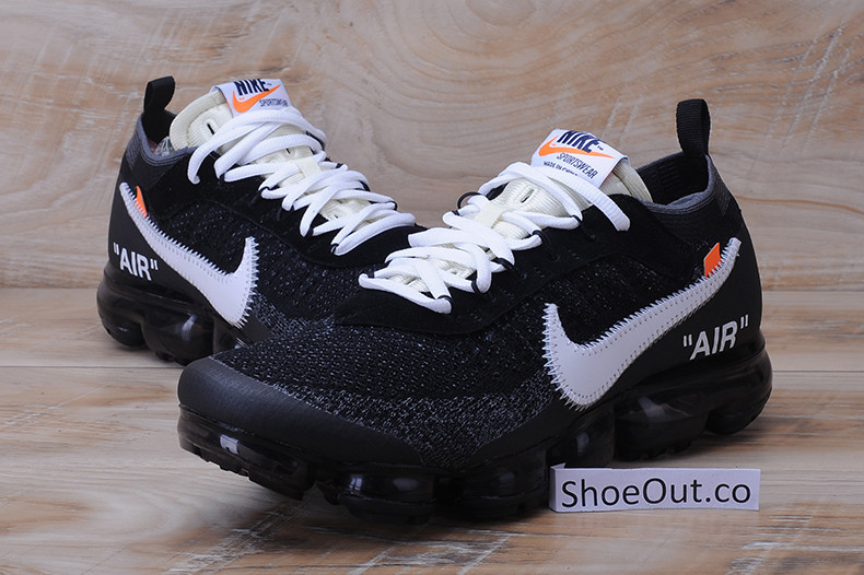 OF x Nike Air VaporMax Black White AA3831-001