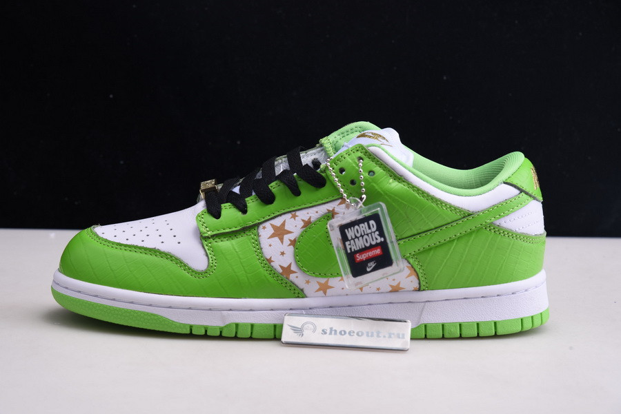 Sup x Nike SB Dunk Low “Mean Green” DH3228-101
